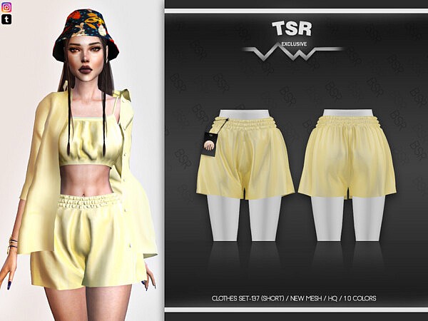 Clothes Set 137 Shorts by busra tr from TSR