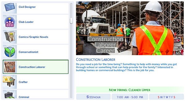 Construction Laborer Career