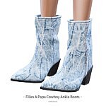 Cowboy Ankle Boots