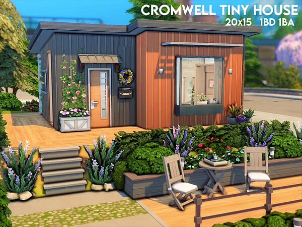 Cromwell Tiny House by xogerardine from TSR
