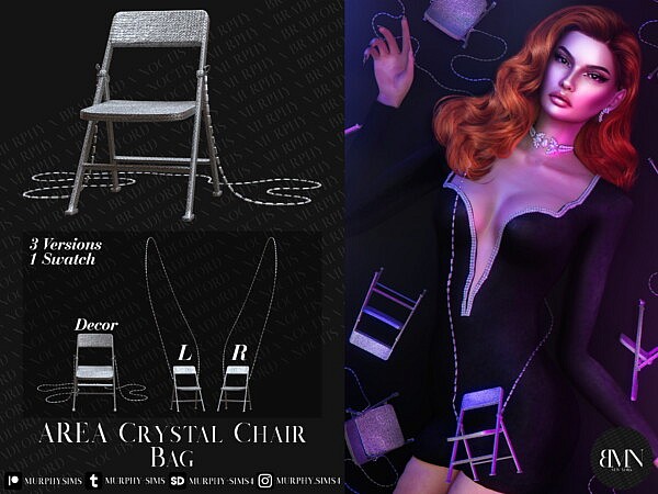 Crystal Chair Bag sims 4 cc