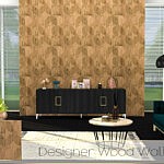 Designer Wood Wall 2