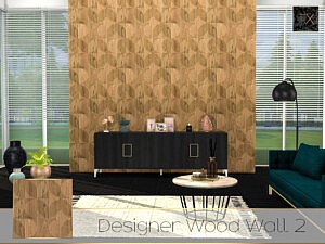 Designer Wood Wall 2