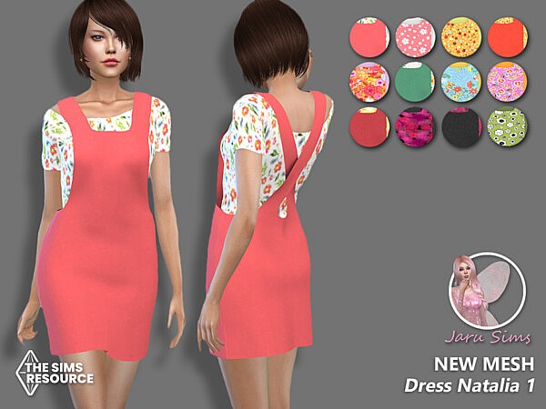 Dress Natalia 1 by Jaru Sims from TSR