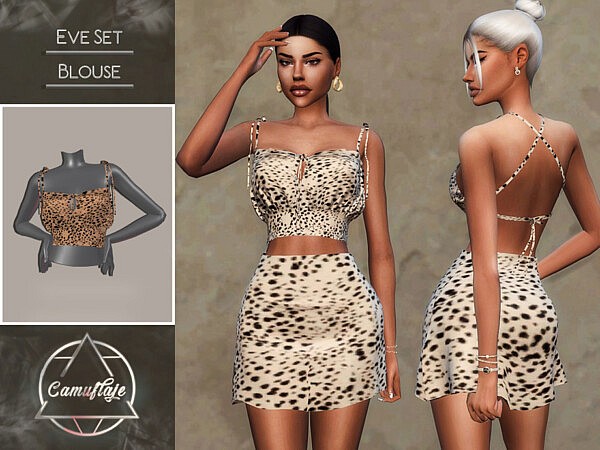 Eve Set  Blouse by Camuflaje from TSR
