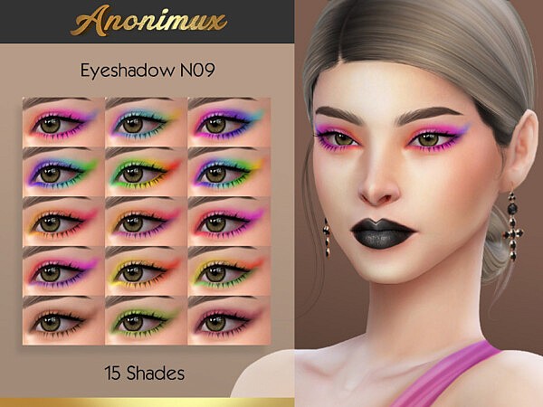 Eyeshadow N09 by Anonimux Simmer from TSR