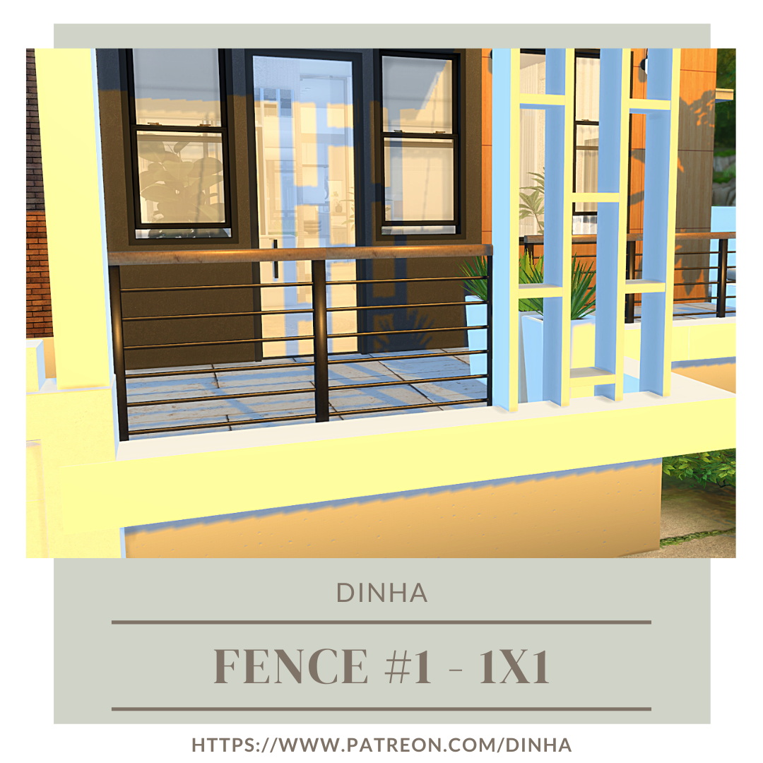 Sims 4 Green Fences