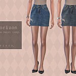 Horizon Denim Skirt