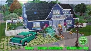 House Domus Familiaris Brindleton Bay sims 4 cc