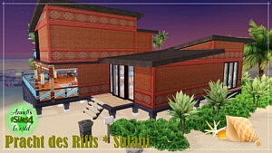 House Pracht des Riffs Sulani sims 4 cc