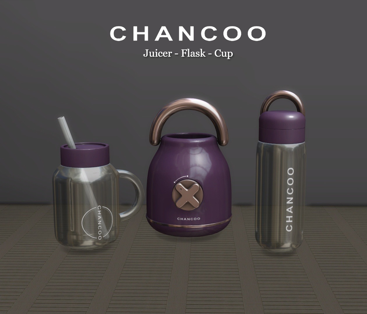 Juicer, flask and cup from Leo 4 Sims • Sims 4 Downloads