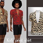 Kofi print shirt
