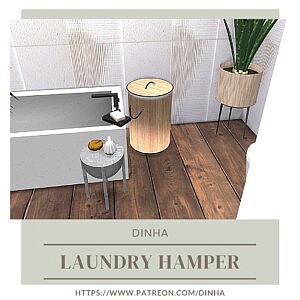 Laundry Hamper sims 4 cc