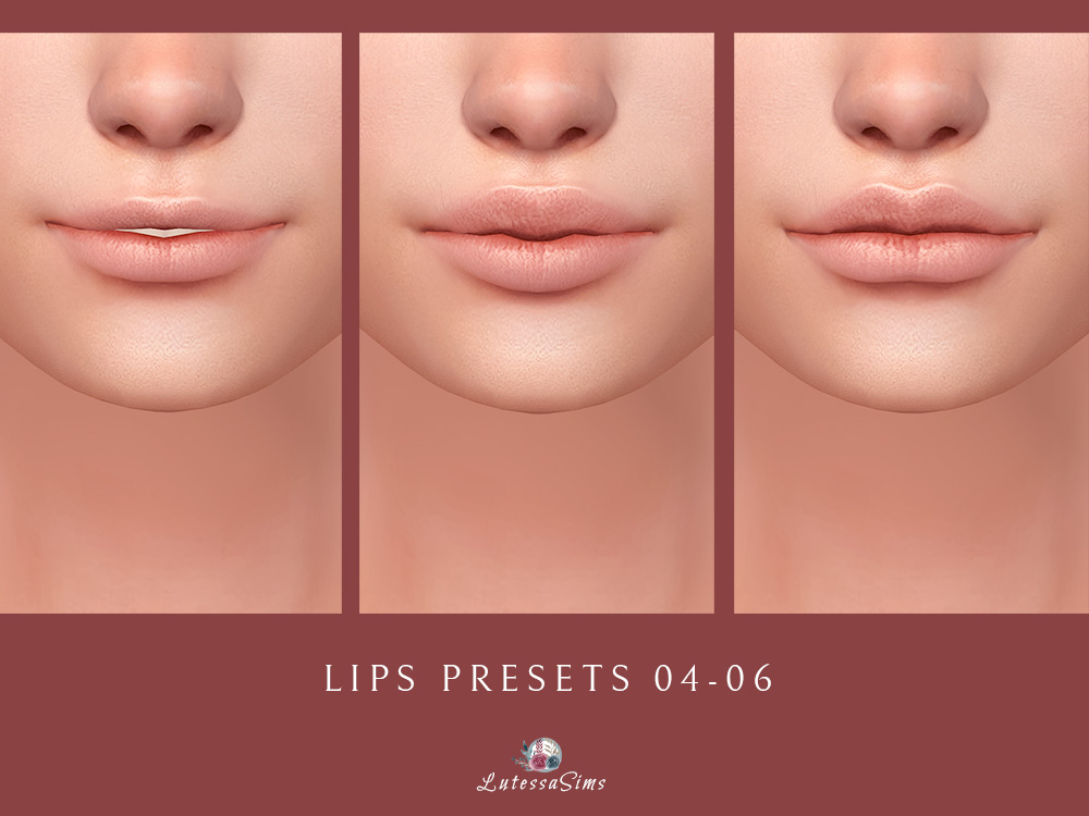 the sims 4 custom content lips