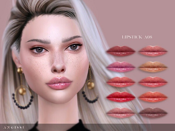 Lipstick A08 by ANGISSI from TSR