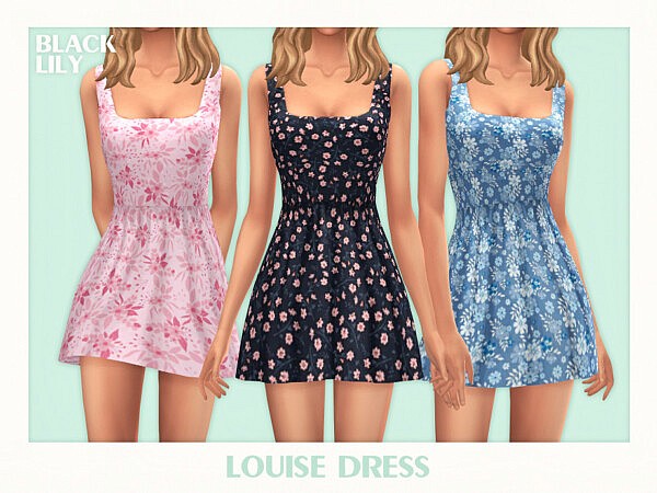 Louise Dress by Black Lily from TSR