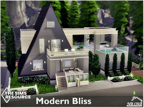 Modern Bliss House by nobody1392 from TSR