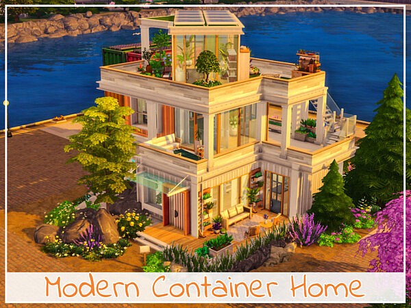 Modern Container Home by simmer adelaina from TSR