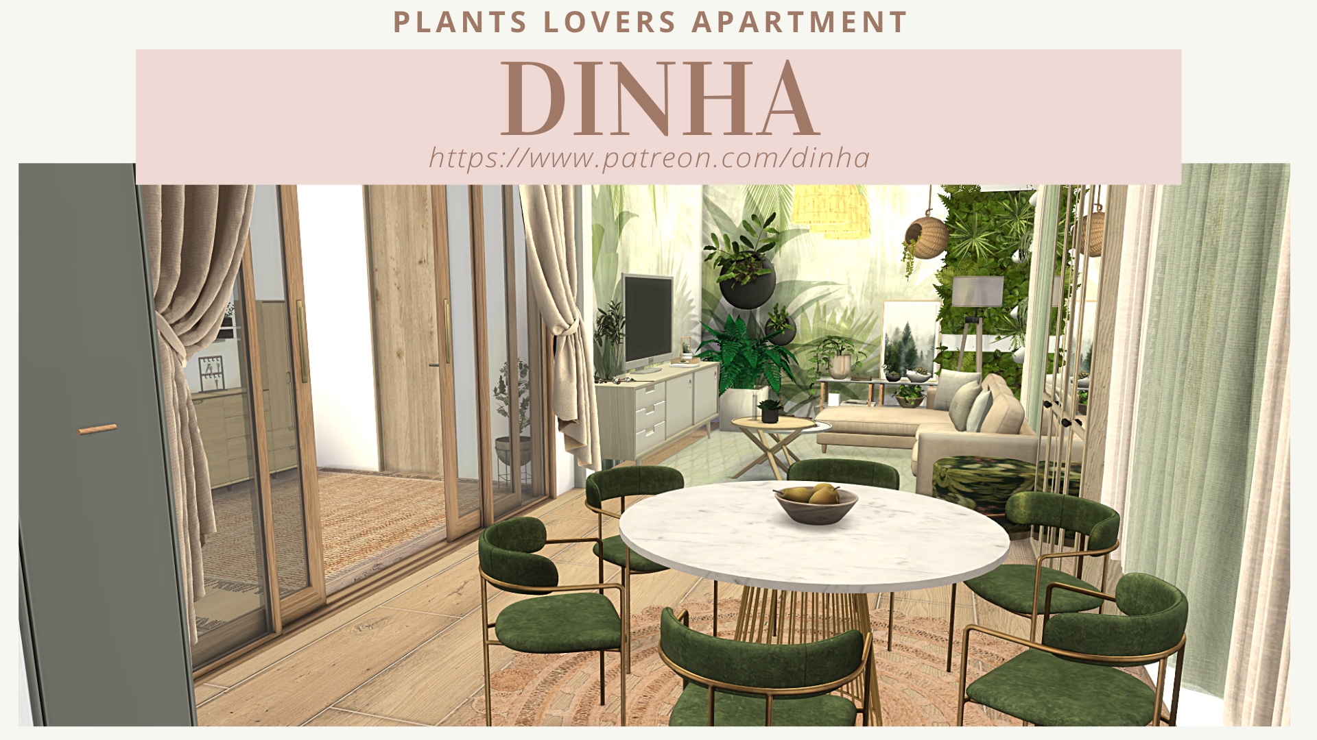 PLANTS LOVERS APARTMENT from Dinha Gamer