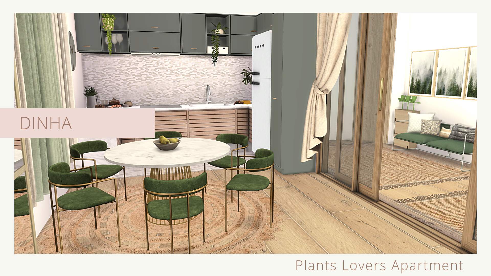 PLANTS LOVERS APARTMENT from Dinha Gamer thumbnail 4