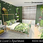 Plant Lovers Apartment Bedroom
