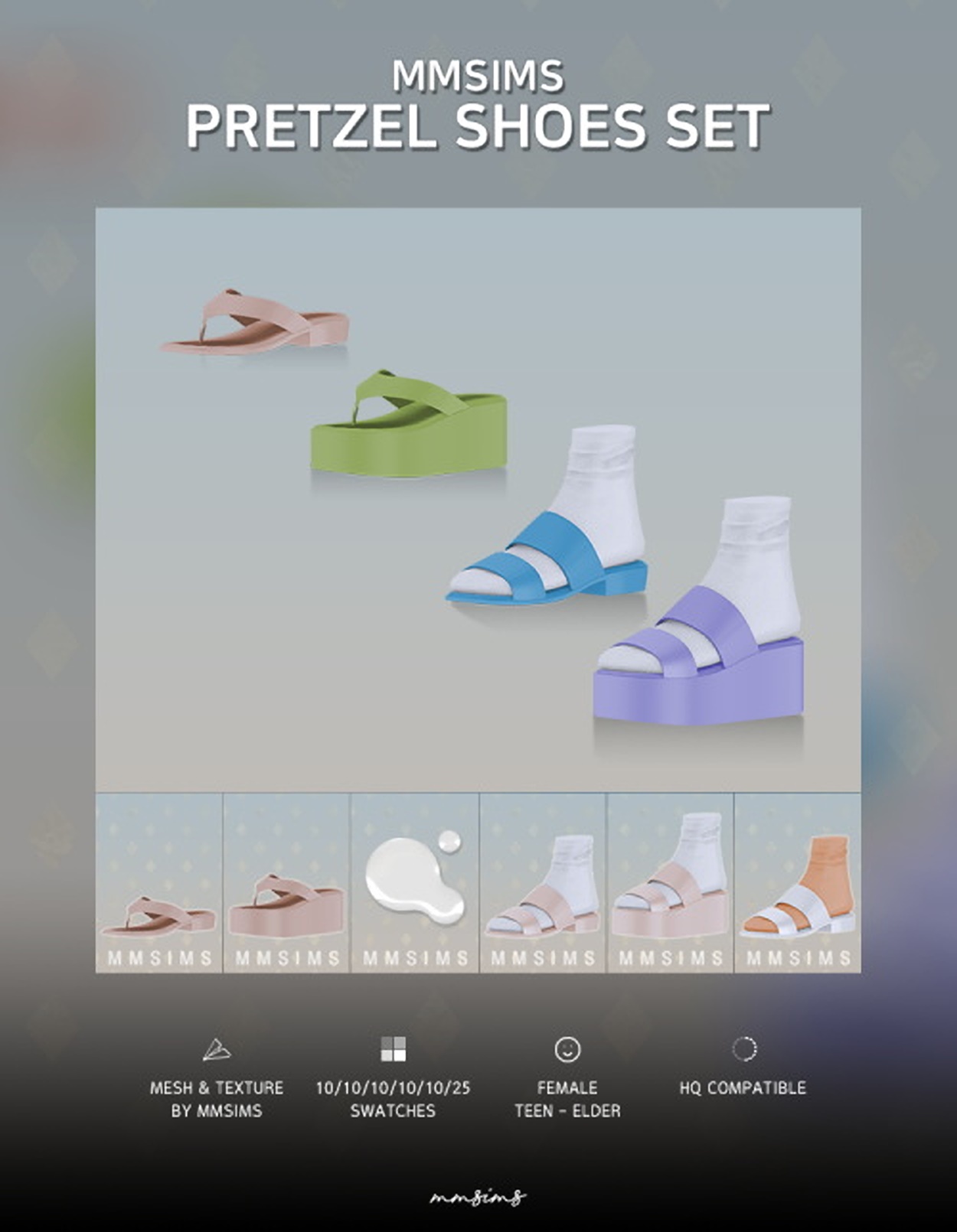 Pretzel Shoes Set from MMSIMS