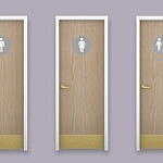 Restroom Doors sims 4 cc