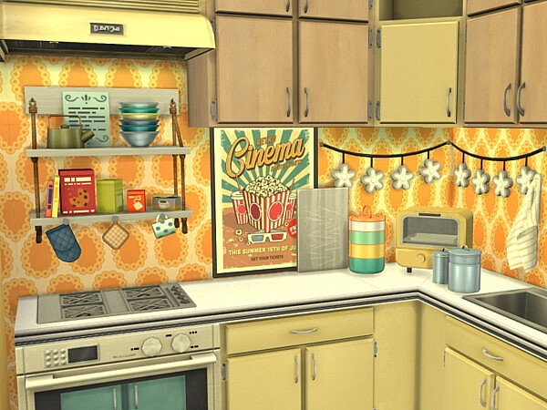 Retro Kitchen CC needed by Flubs79 from TSR