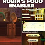 Robins Food Enabler sims 4 cc