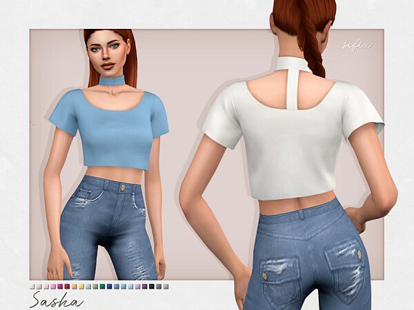 Sasha Top by Sifix from TSR