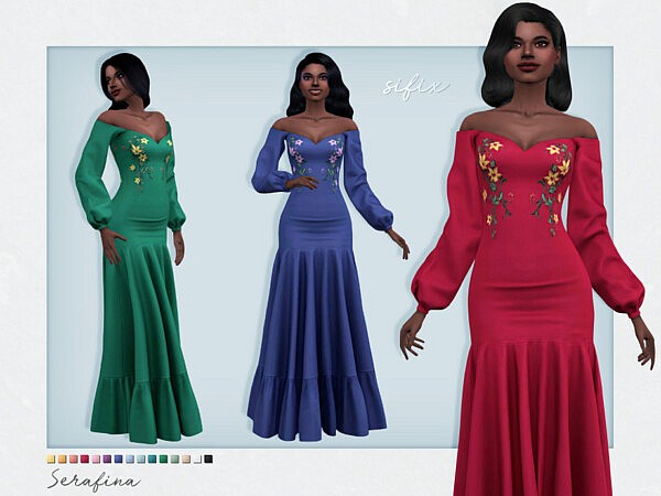 Serafina Dress by Sifix from TSR