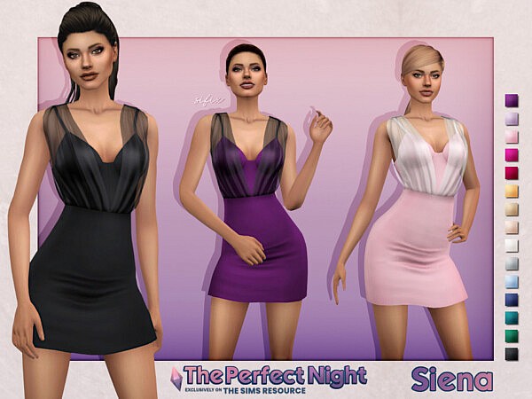 The Perfect Night Siena Dress by Sifix from TSR
