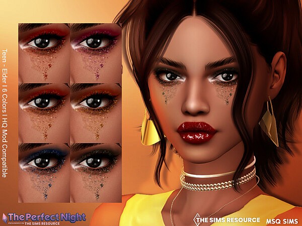 Simchella Eyeshadow from MSQ Sims