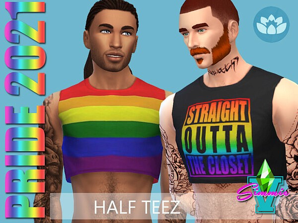 Pride21 Half Teez by SimmieV from TSR