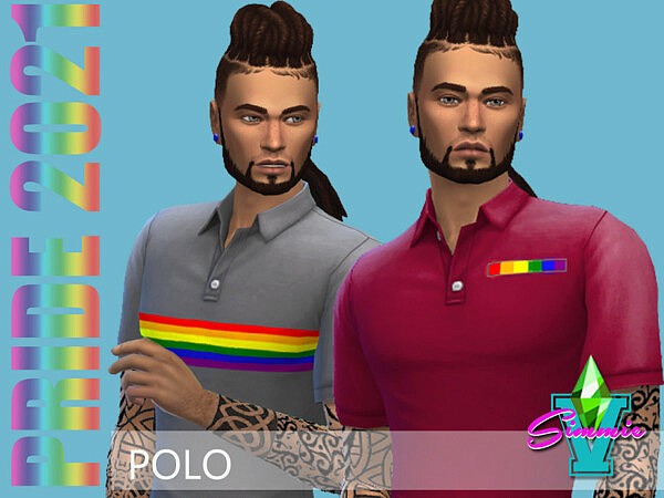 Pride21 Polo by SimmieV from TSR
