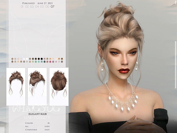 WINGS TO0628 ELEGANT HAIR by wingssims from TSR