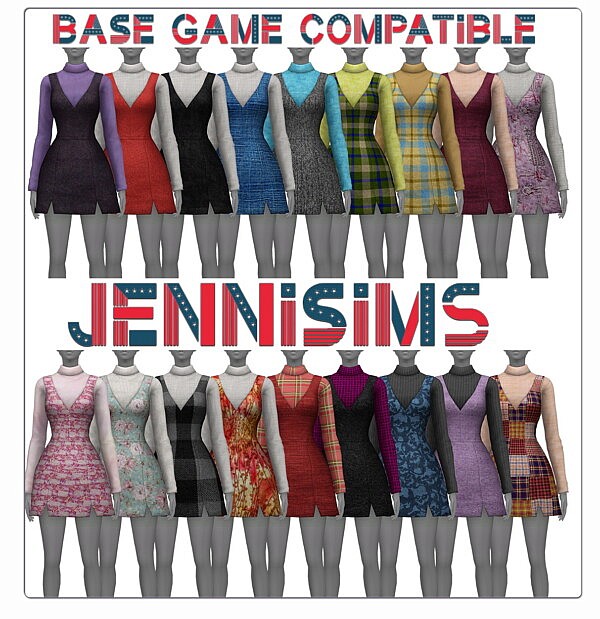 Dress BASE GAME COMPATIBLE from Jenni Sims
