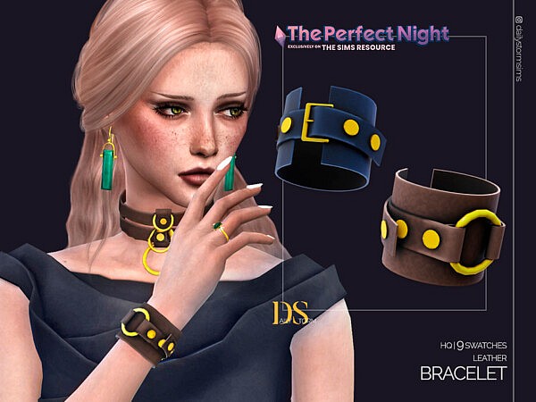 The Perfect Night  Leather Bracelet by DailyStorm from TSR
