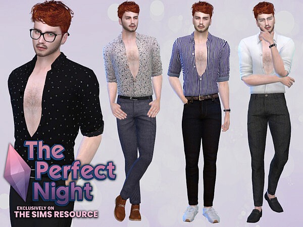 The Perfect Night Fabian Shirt by McLayneSims from TSR