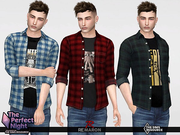 The Perfect Night Band Shirt for Male by remaron from TSR