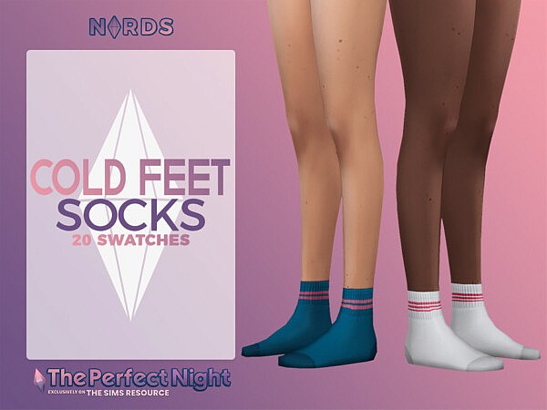 The Perfect Night Cold Feet Socks by Nords from TSR