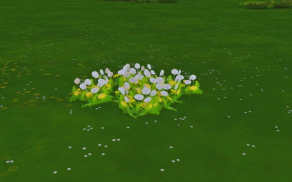 A cluster of dandelions by MoonFeather from Mod The Sims