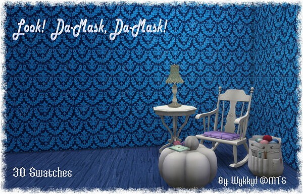 DaMask! Wall Coverings by Wykkyd from Mod The Sims