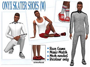 Skater Shoes sims 4 cc