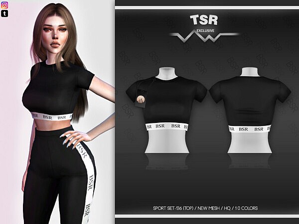 Sport Set 136 Top by busra tr from TSR