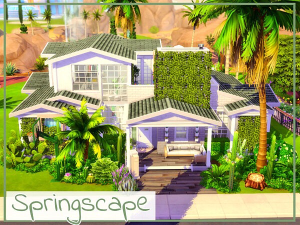 Springscape House by simmer adelaina from TSR