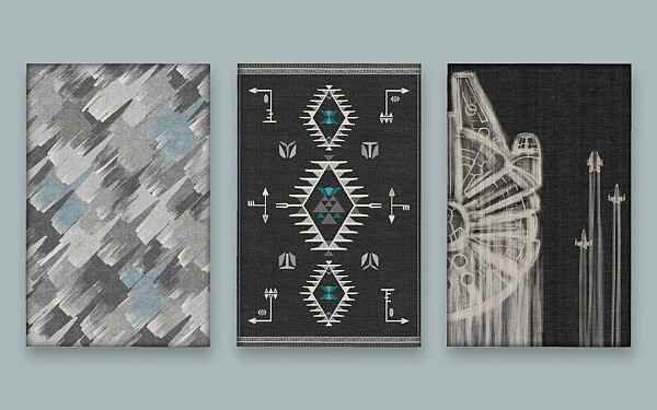 Star Wars Rugs from Simplistic