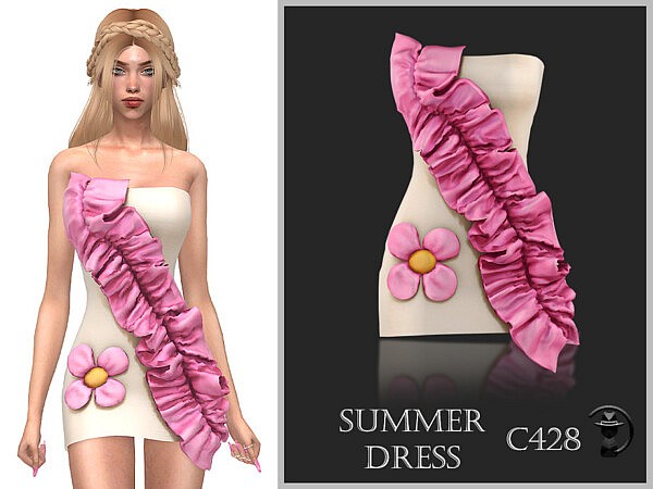Summer Dress C428 by turksimmer from TSR