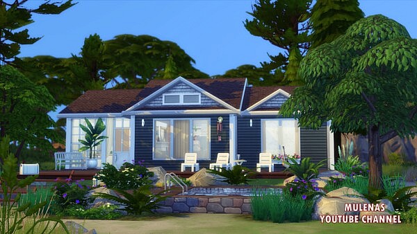 Summer House from Sims 3 by Mulena