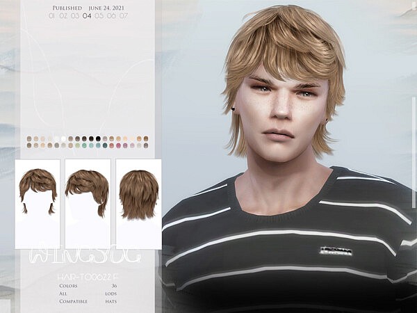 TO0622 Hair by wingssims from TSR